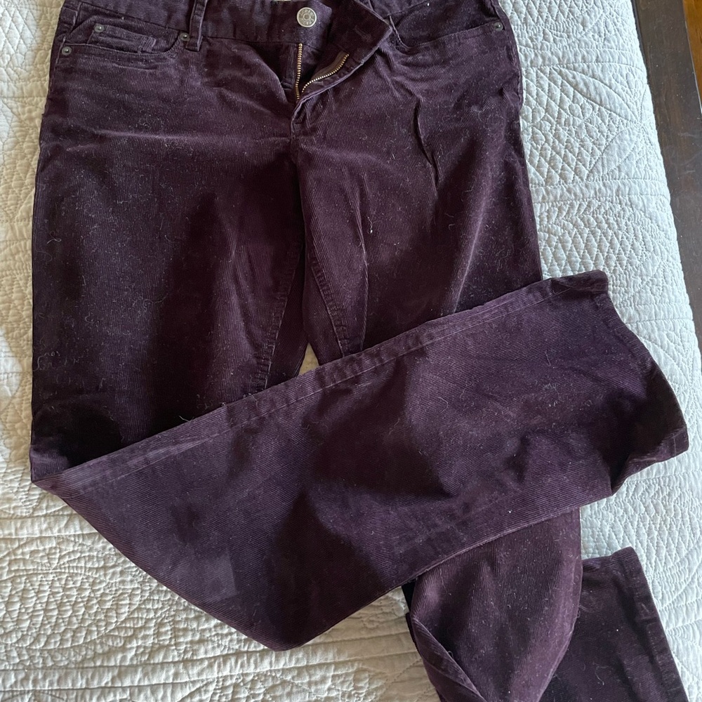 JCrew 10 tall straight leg cords - Picture 3 of 4
